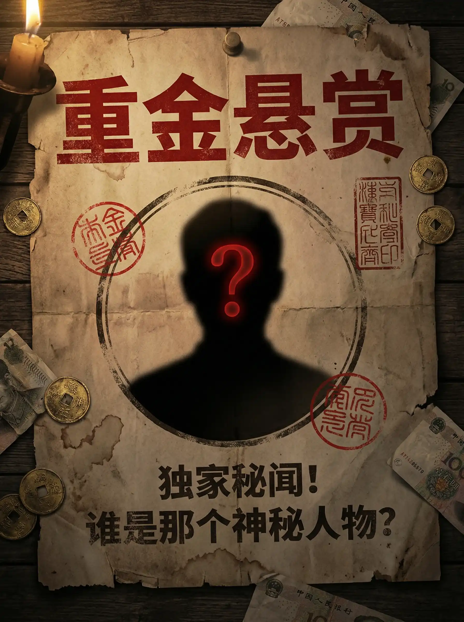 五一网 - 重金悬赏线索征集令